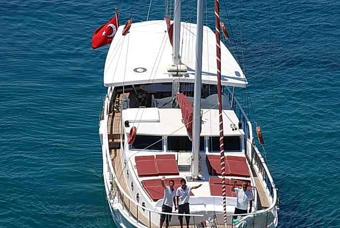 Bodrum Kiralık 4 Kabin Gulet Yat 26